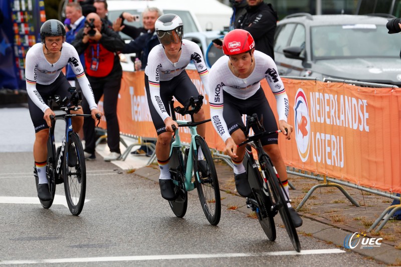 2023 UEC Road European Championships - Drenthe - Junior Mixed Team Relay - Emmen - Emmen 38, km - 21/09/2023 - Germany - photo Luca Bettini/SprintCyclingAgency?2023